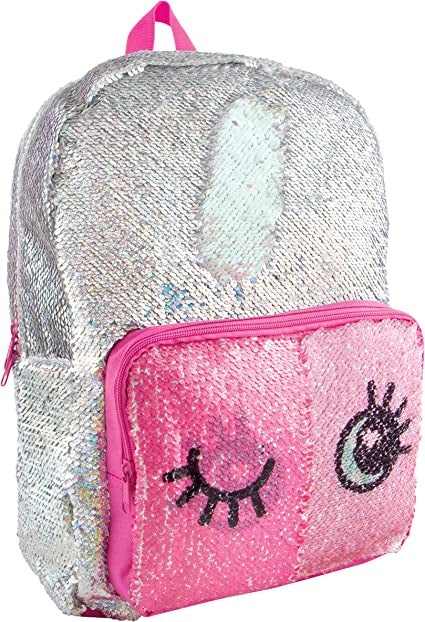 Eye Sequin Flip Backpack