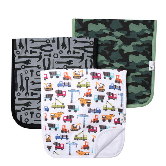 Diesel 3pk Burp Cloth