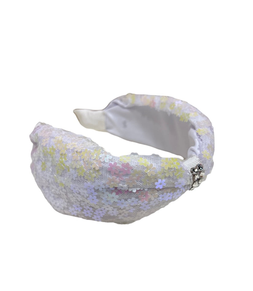 Flower Sequin Headband