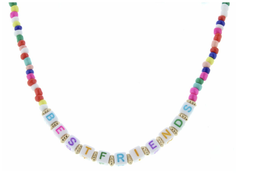 Best Friends Multi Beaded Necklace