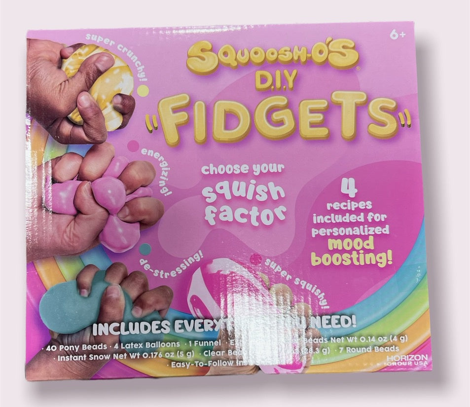 SQUOOSH-O'S Unicorn Rainbow DIY Fidgets