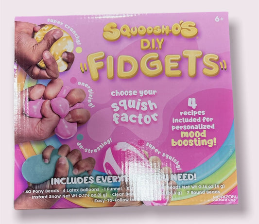 SQUOOSH-O'S Unicorn Rainbow DIY Fidgets