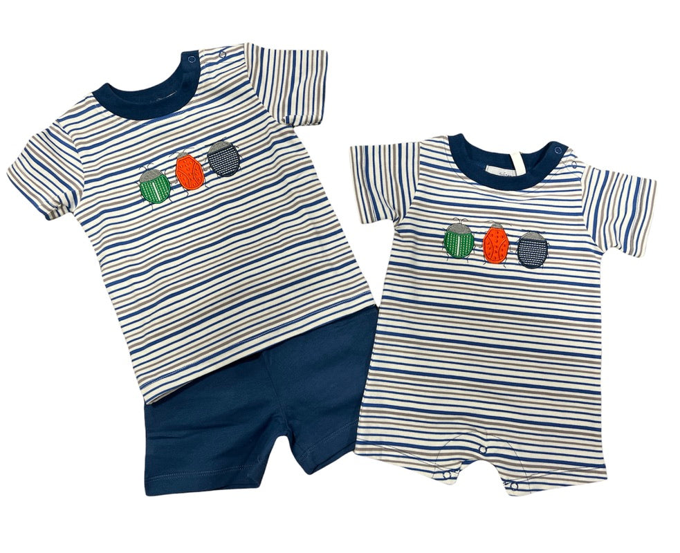 Bug Applique Short Set
