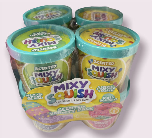 Mixy Squish Scented Mini Pint 4 Pack