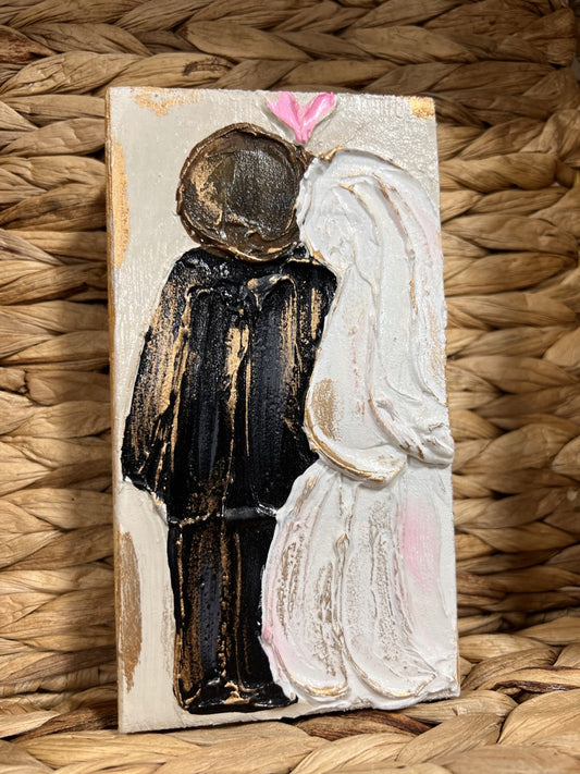 3x6 Bride & Groom