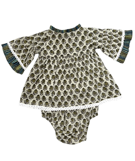 Forest Floral Dress & Bloomer