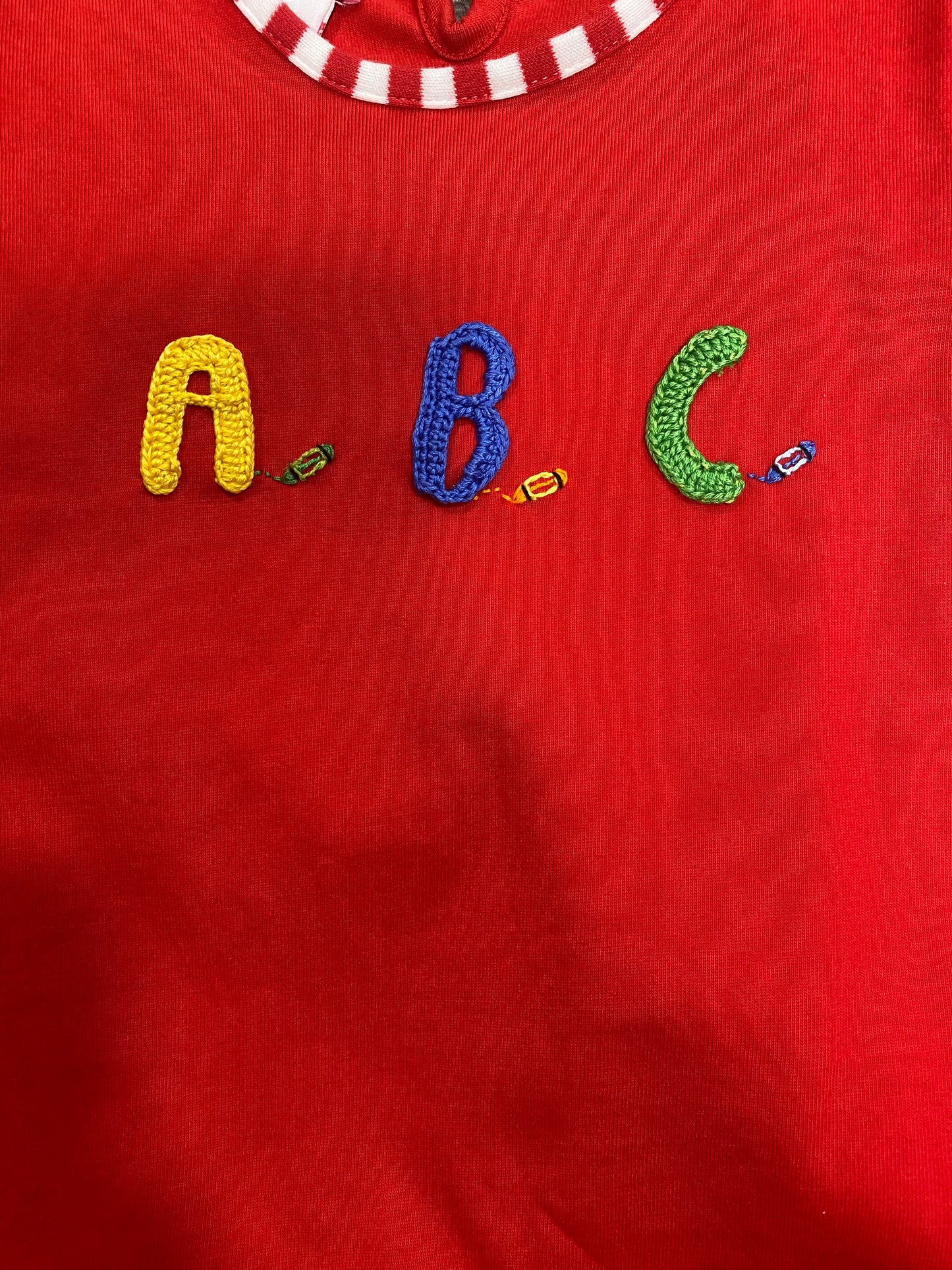 Back to School Red Tunic w/Leggings