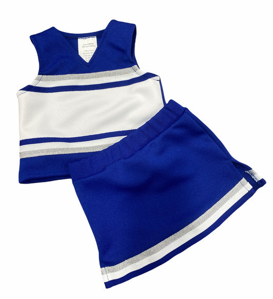 Royal/White Cheer Suit
