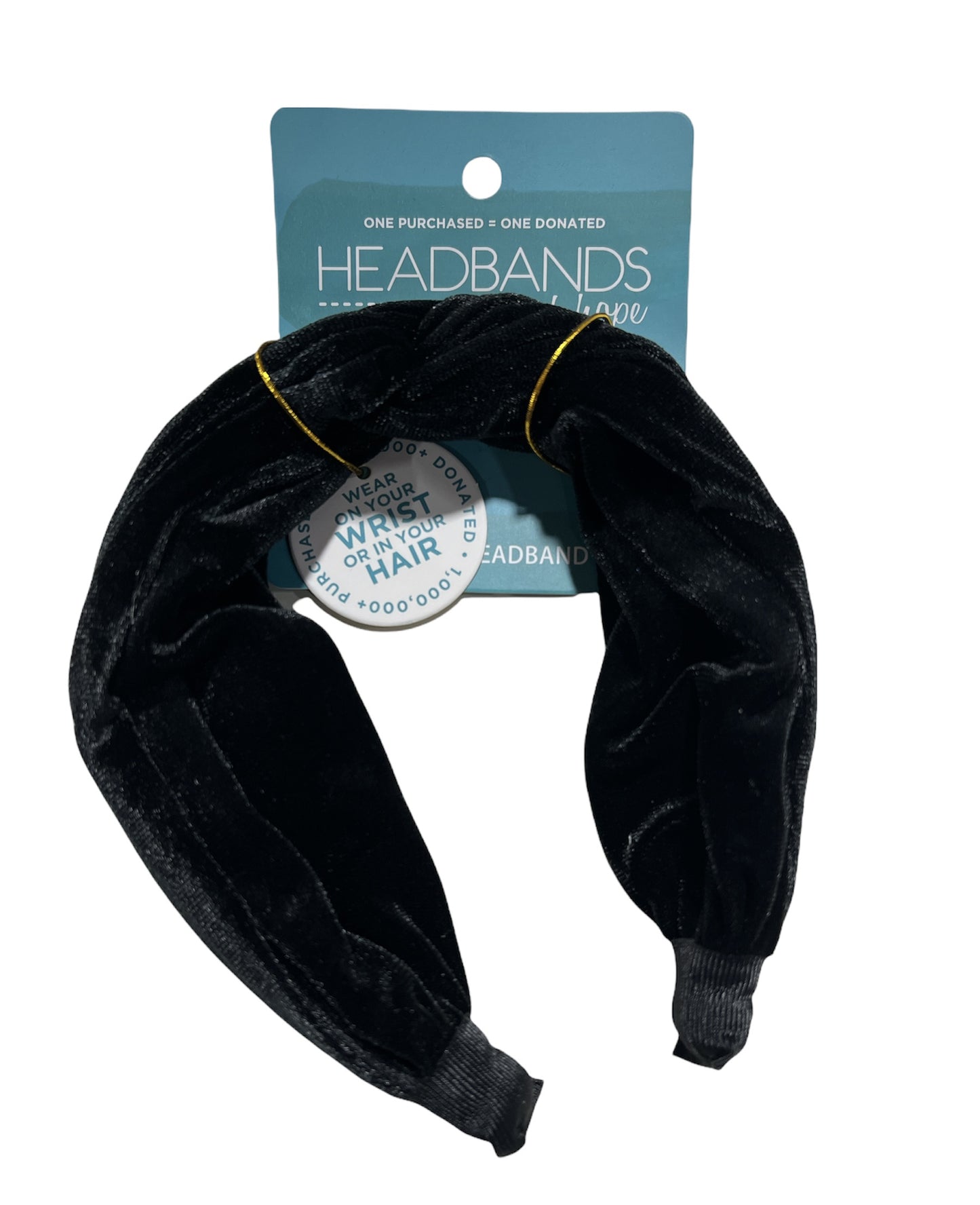 Velvet Dreams Headband- Black