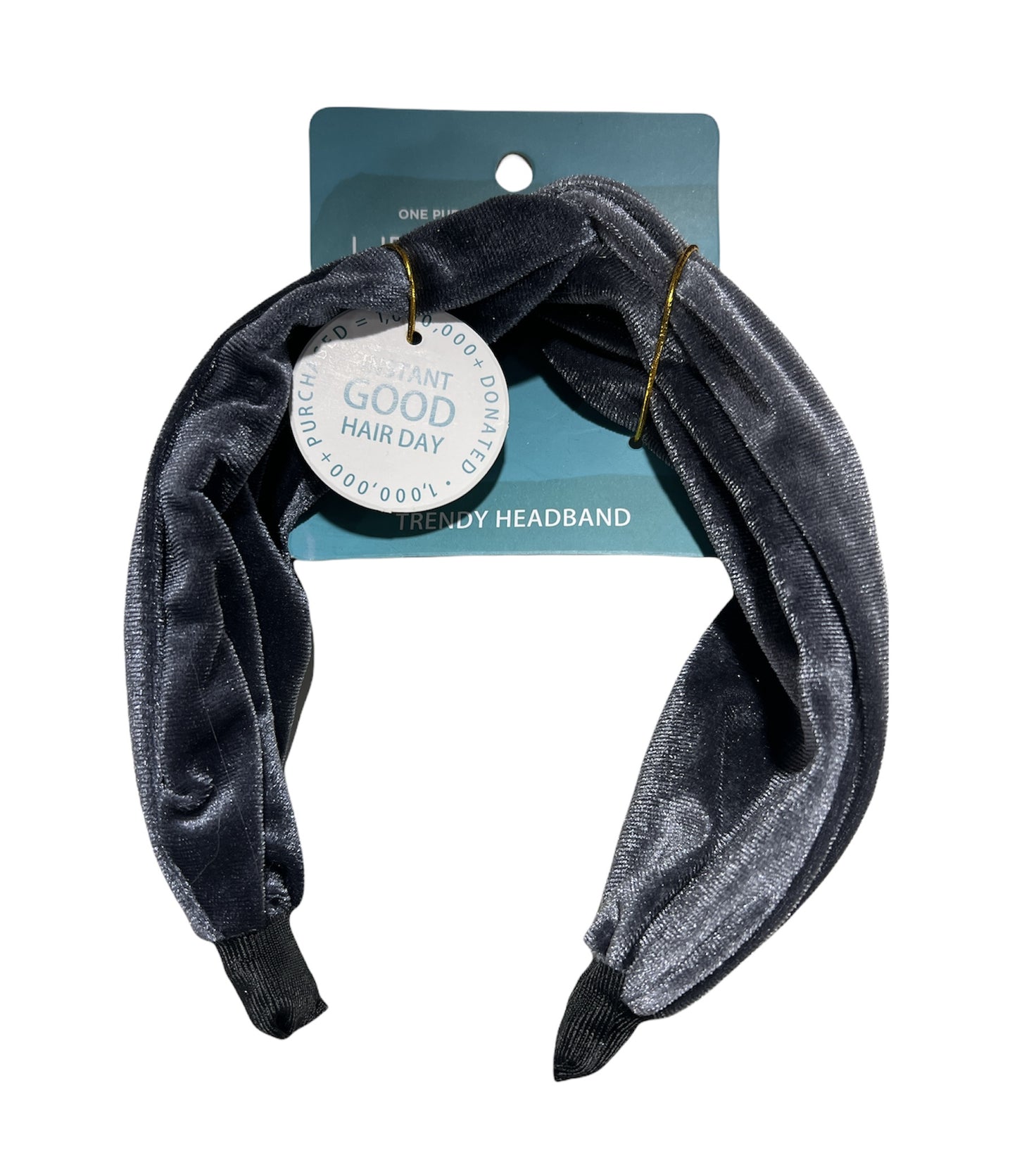 Velvet Dreams Headband- Silver