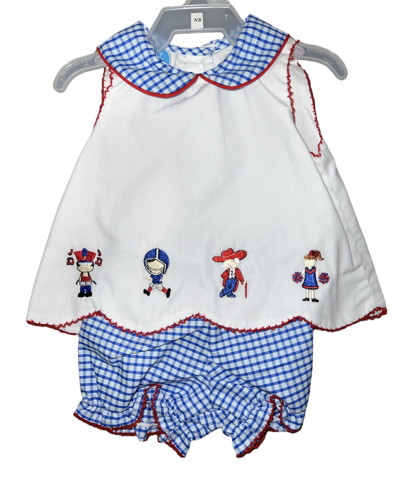Ole Miss Spirit Bloomer Set
