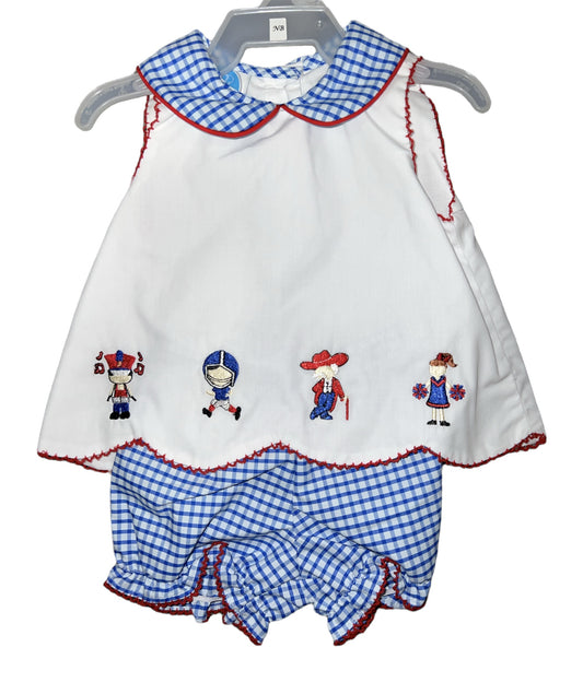 Ole Miss Spirit Bloomer Set