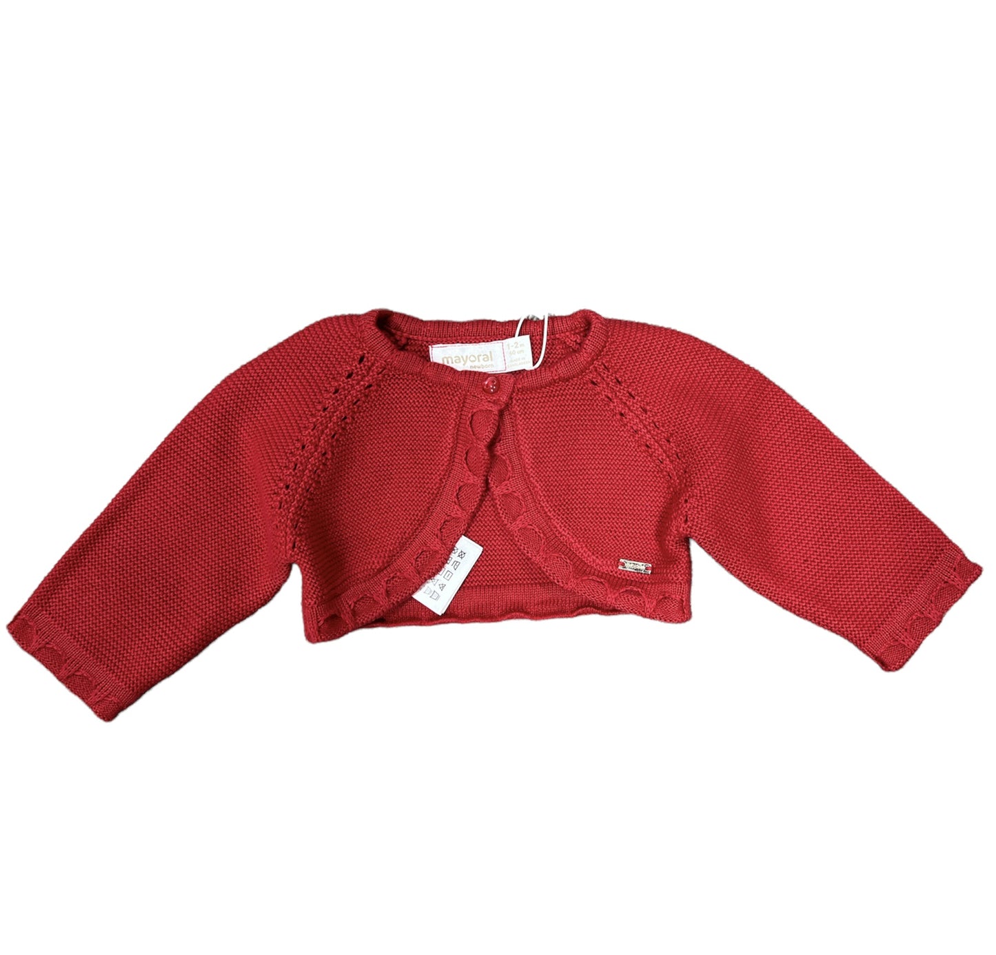 Infant Red Cardigan