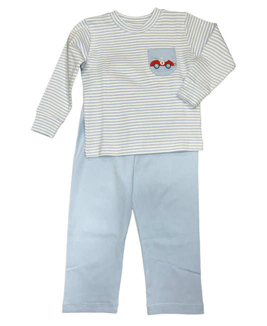 Squiggles Race Car Pant Set