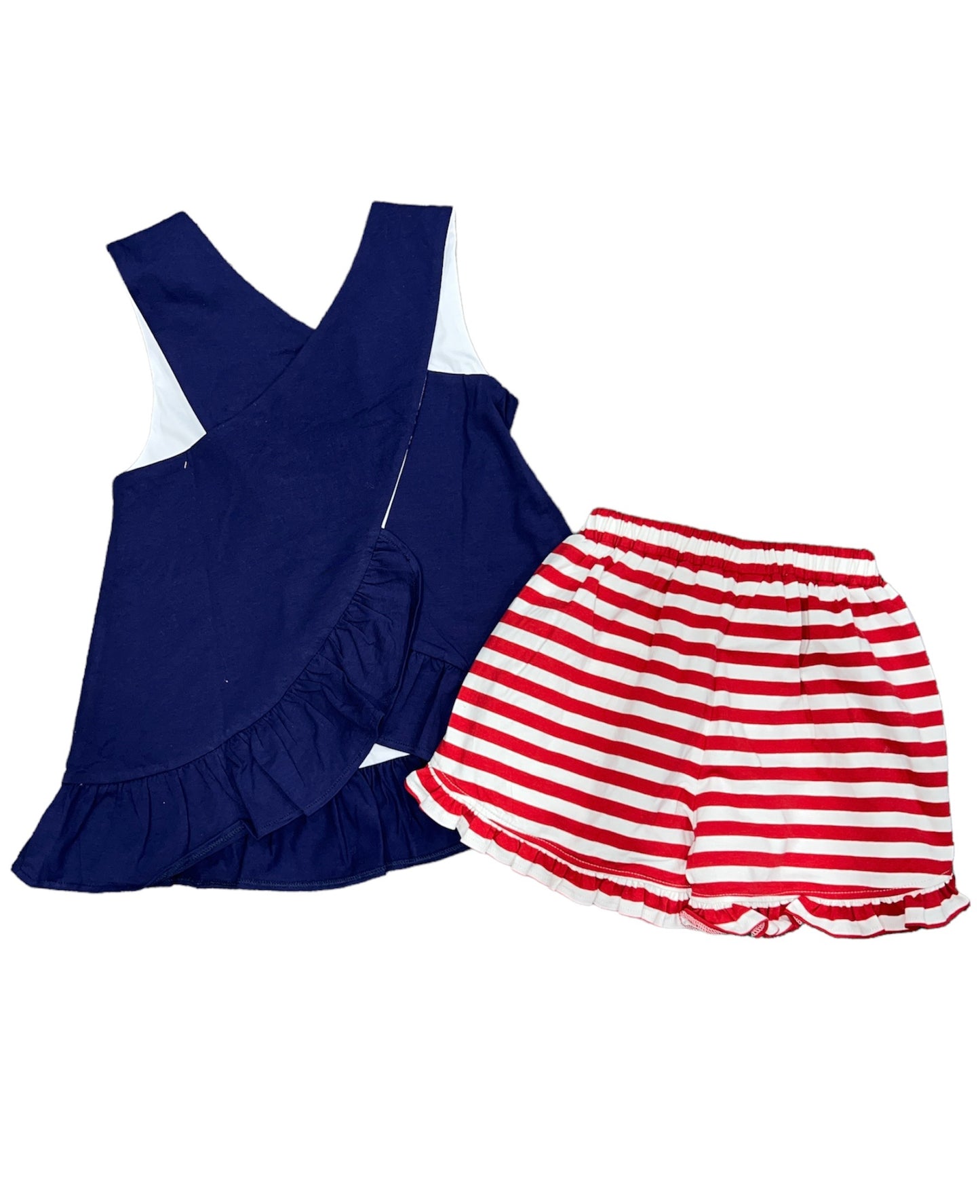 TS Baseball Girls Short Set