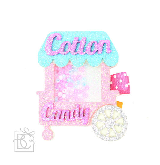 Cotton Candy Cart Shaker Pinch Clip