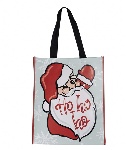 HO HO HO SANTA TOTE BAG