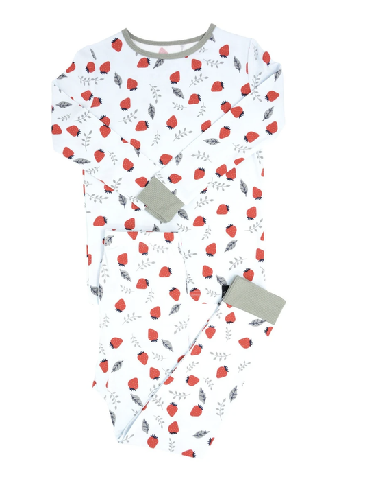 Strawberry Kid Pj Set