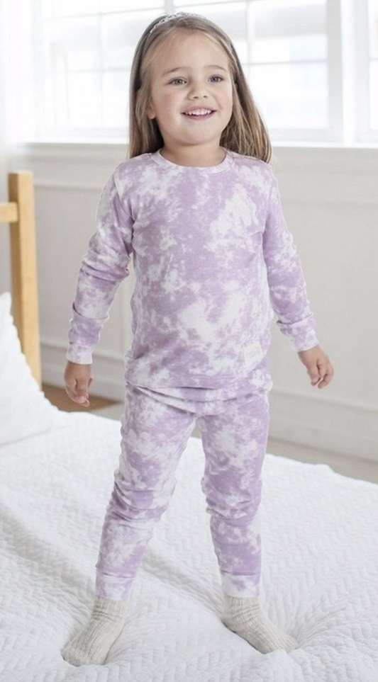 Prism Purple Long Sleeve Pj's