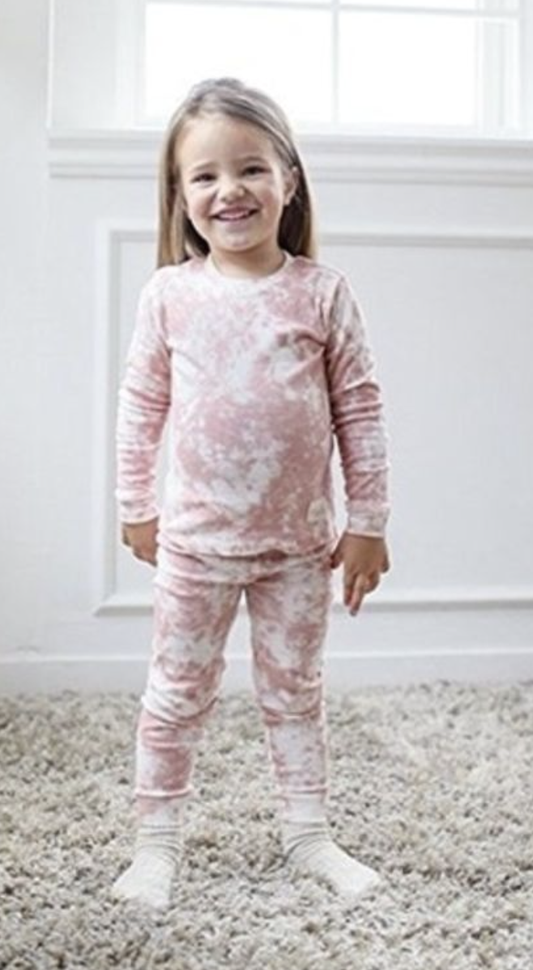 Prism Pink Long Sleeve PJ's