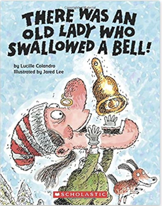 There was an Old Lady who Swallowed a Bell Hardback Book