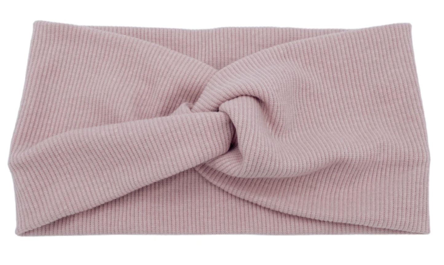 Lush Twist Headband- Pink