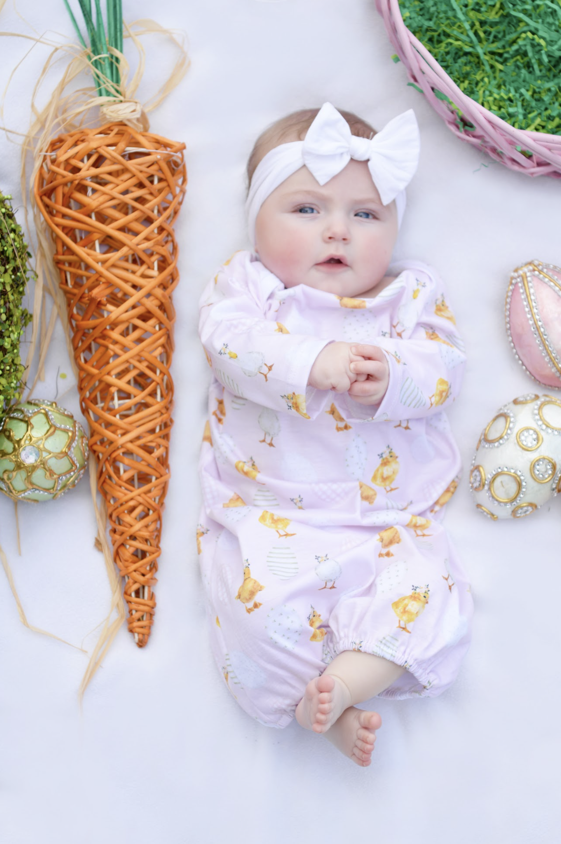 Pink Easter Chick Gown
