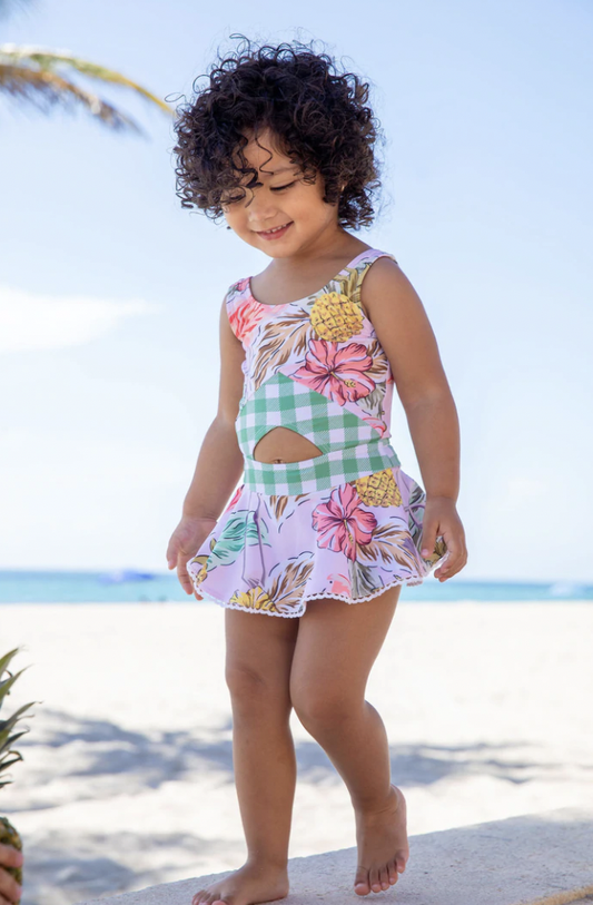 Emerald Greenwood One Piece Swimsuit