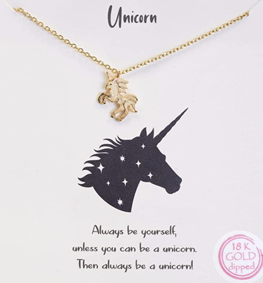 Unicorn Inspirational Necklace