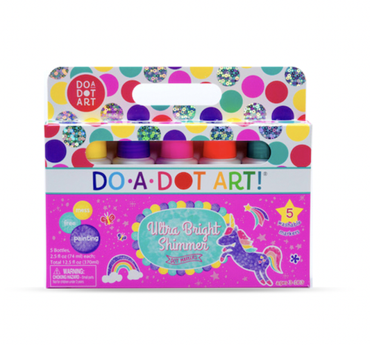 Ultra Bright Shimmer 5 Pack Dot Markers