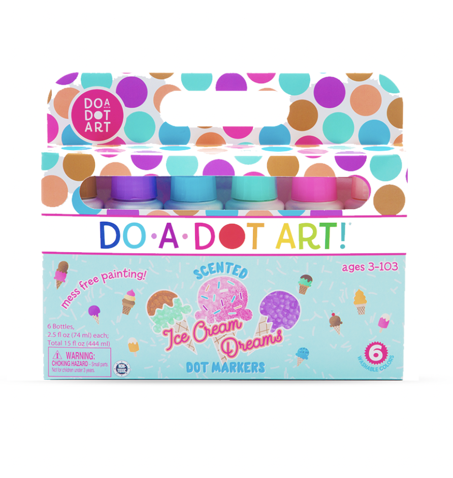 Ice Cream Dreams 6 Pack Scented Dot Markers