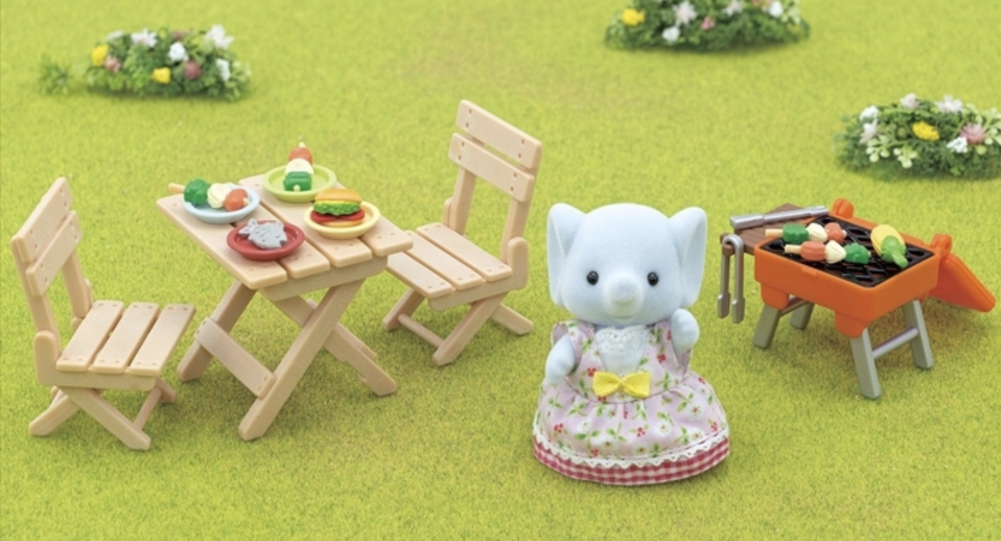 CC BBQ Picnic Set-Elephant Girl