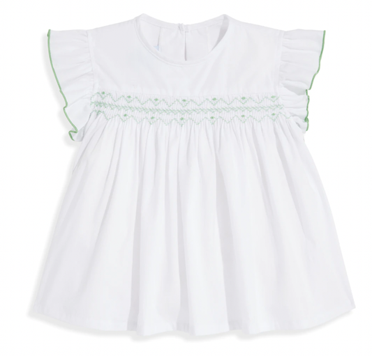 Flora Flutter Sleeve Blouse