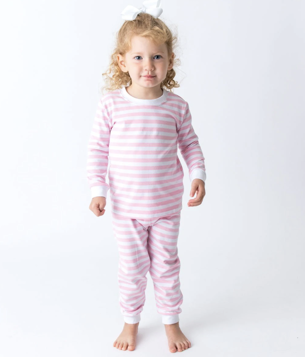 APPLIQUE STRIPES 2 PIECE GIRL'S LOUNGEWEAR