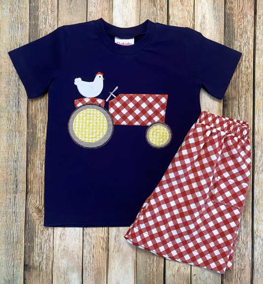NG Boy Farm Short Set