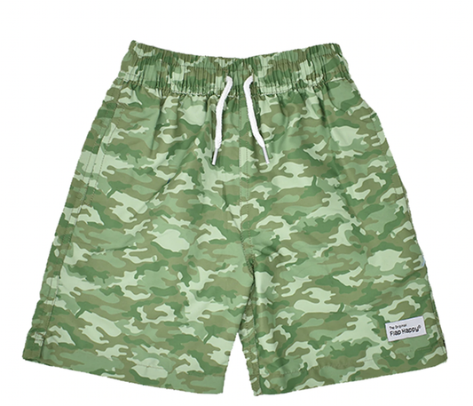 Wesley Swim Trunks Green Camo