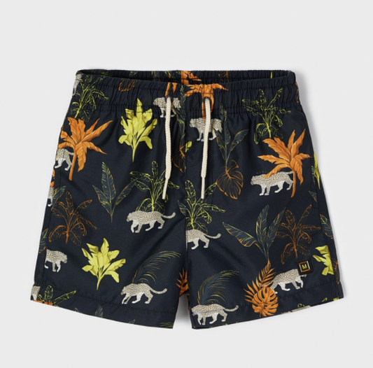 Safari Printed Swim Trunk