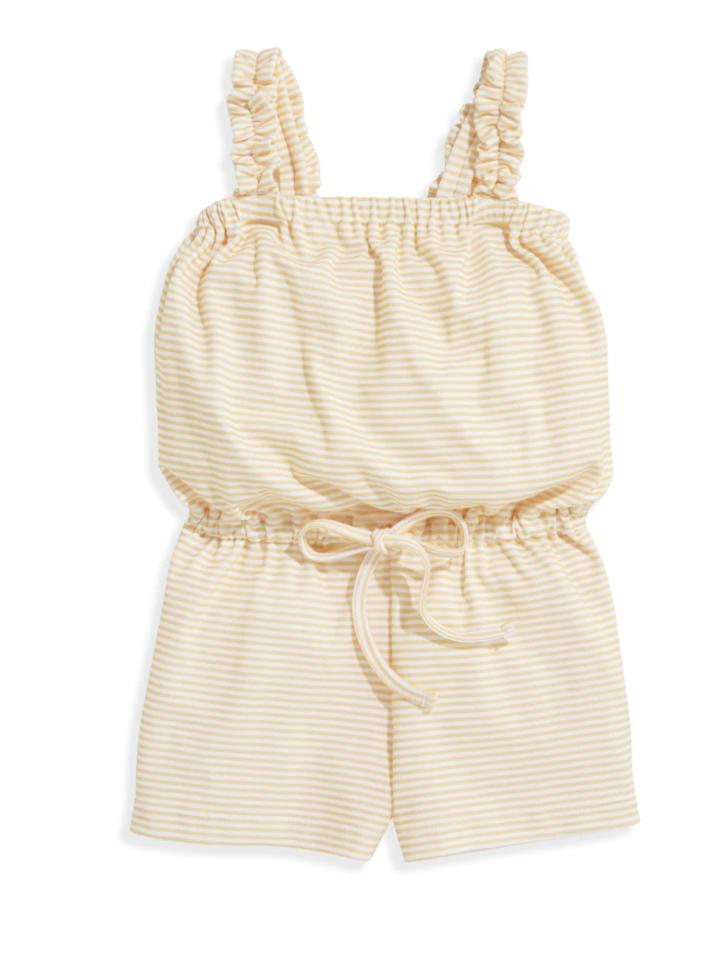 Yellow Stripe Joanna Jersey Romper