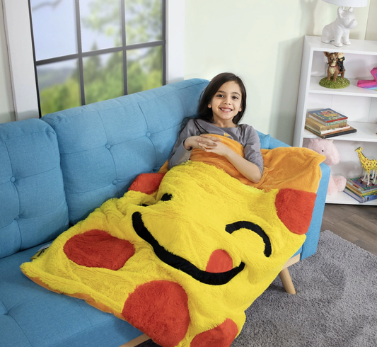 Plush Blanket Pizza