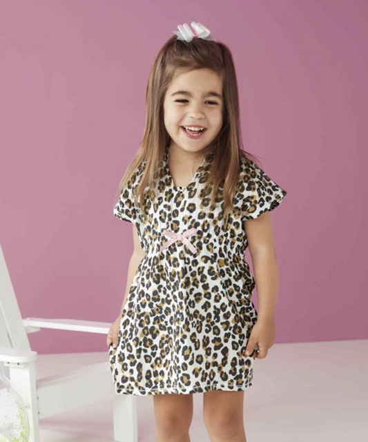 LEOPARD COVER-UP