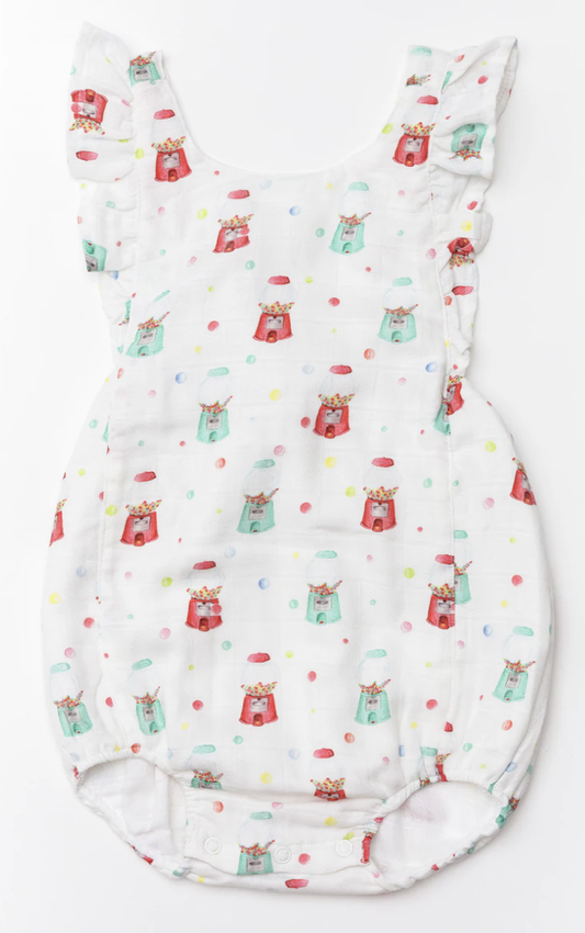 You're GUM-believable Organic Muslin Sunsuit