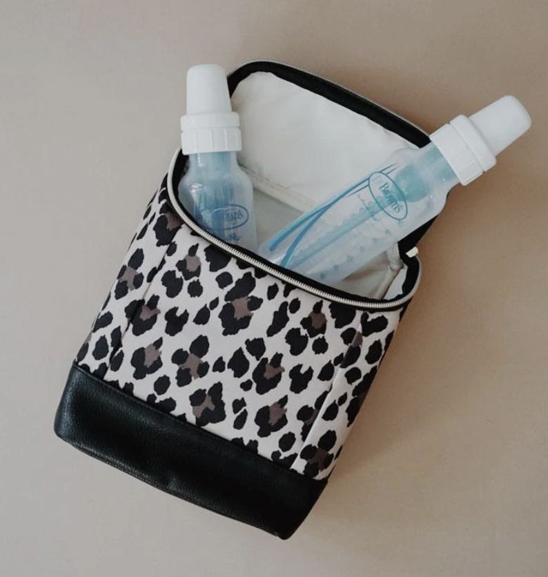 Leopard Chill Like A Boss Bottle Bag