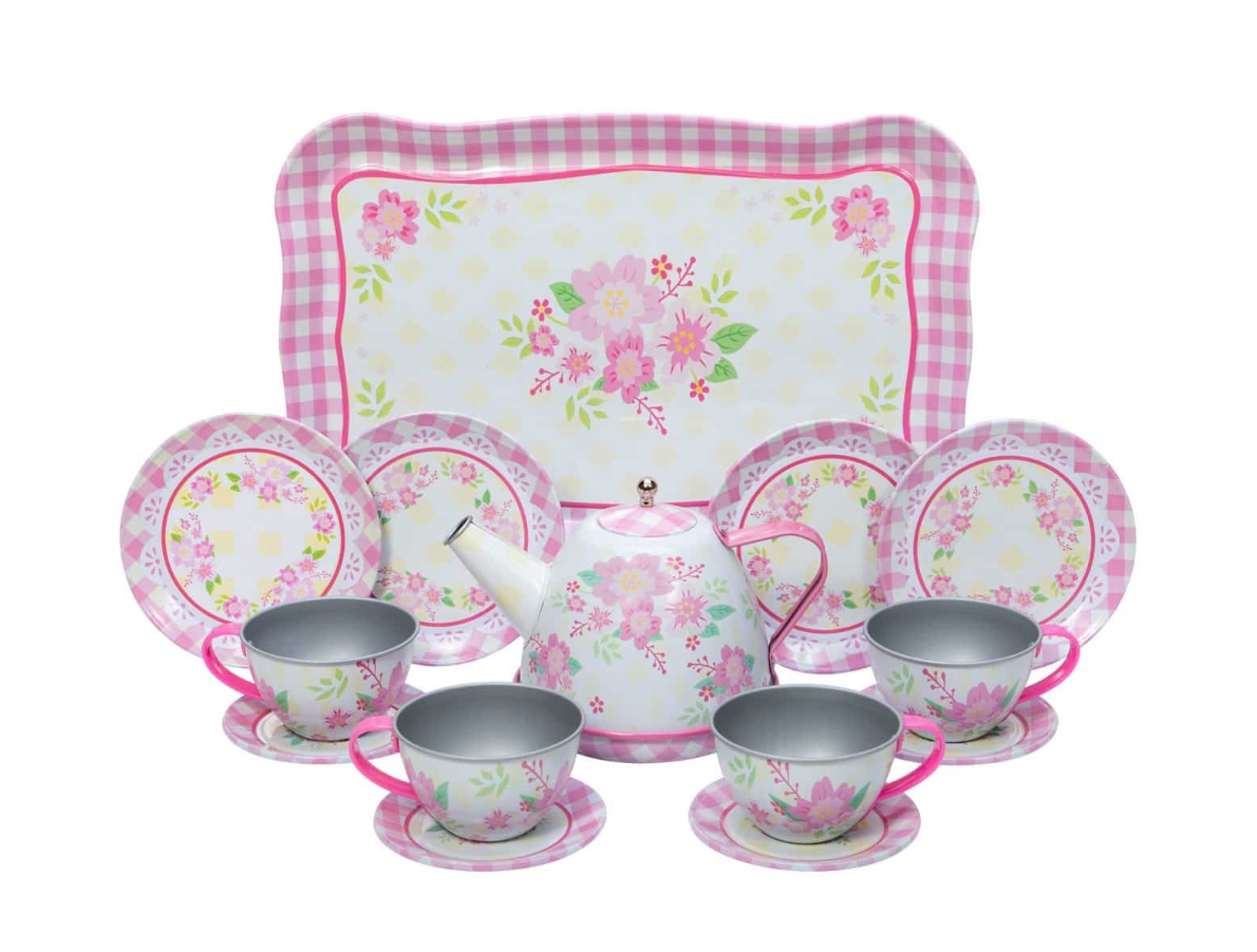 Fancy Tin Tea Set