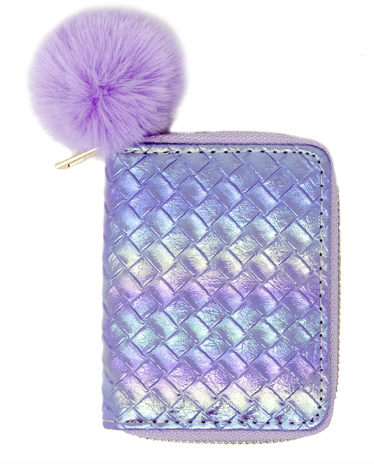 Purple Rainbow Scale Wallet