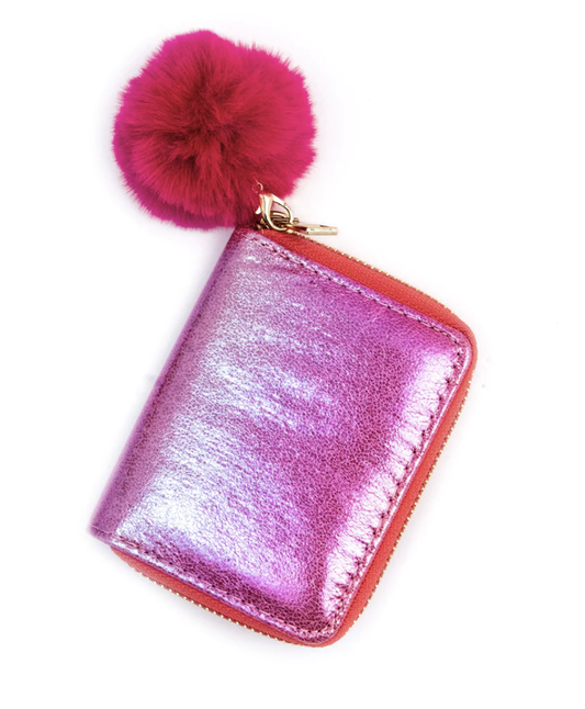 Shiny Wallet- Pink