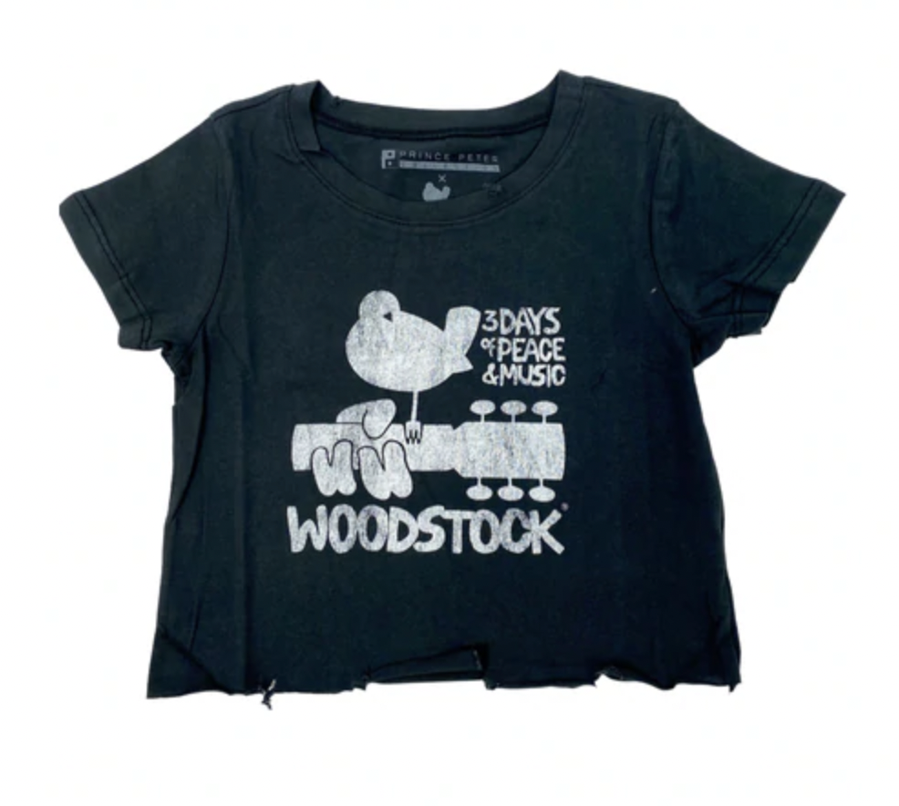 Woodstock Cropped Tee