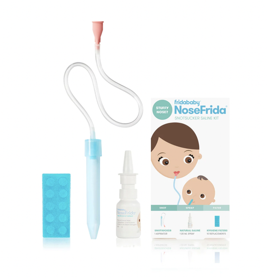 NoseFrida THE SNOTSUCKER SALINE KIT