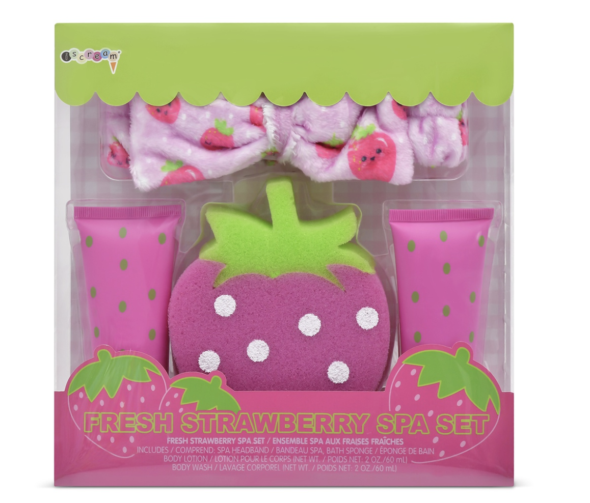 Fresh Strawberry Spa Set