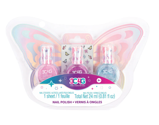 Butterfly Nail Polish Trio