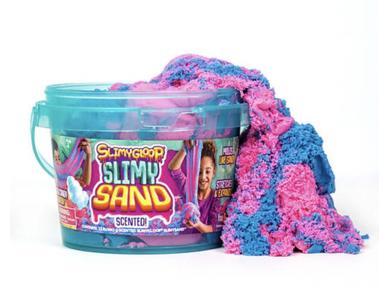 SLIMYGLOOP Slime 1.5-lb. Bucket Cotton Candy